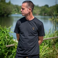 Fox Classic Tee Black/Orange